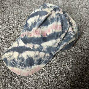 Billabong tie dye base ball hat